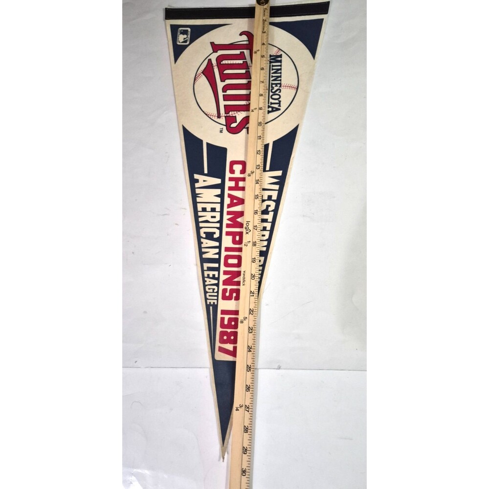 VTG Minnesota Twins Western Division Champions 1987 American League Pennant